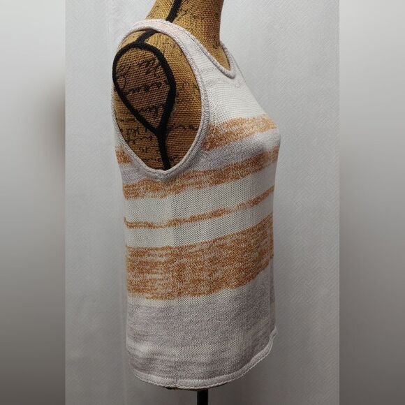 Splendid Striped Sweater Tank Sz M - Picture 8 of 8